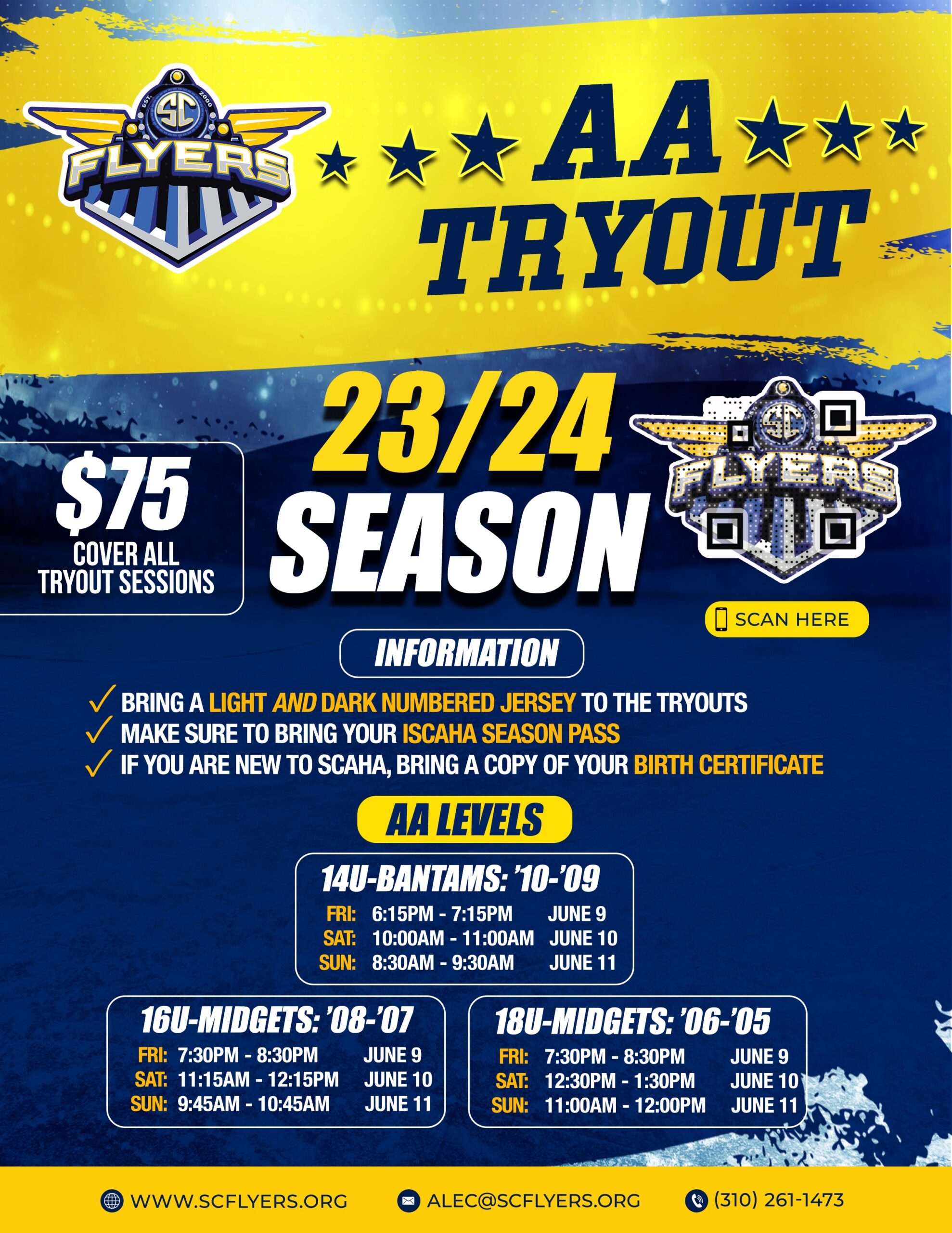 AA Tryouts